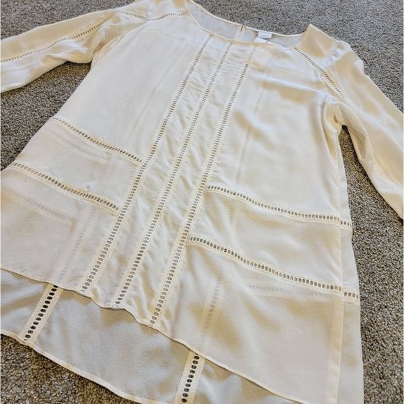 NEW Club Monaco Blouse Top, Size S - Picture 4 of 12